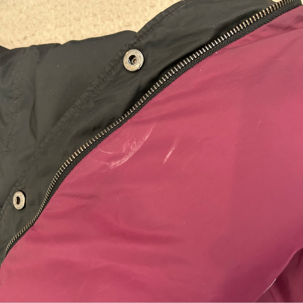 DKNY Black Down and Feathers Insulated Puffer Jacket Winter Outdoor - Picture 9 of 12
